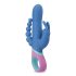 PMV20 Vice Double - griežamais, trīsžuburu vibrators (zils)
