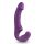 Easytoys - Uzlādējams, stiprināms vibrators bez siksnas (violets)