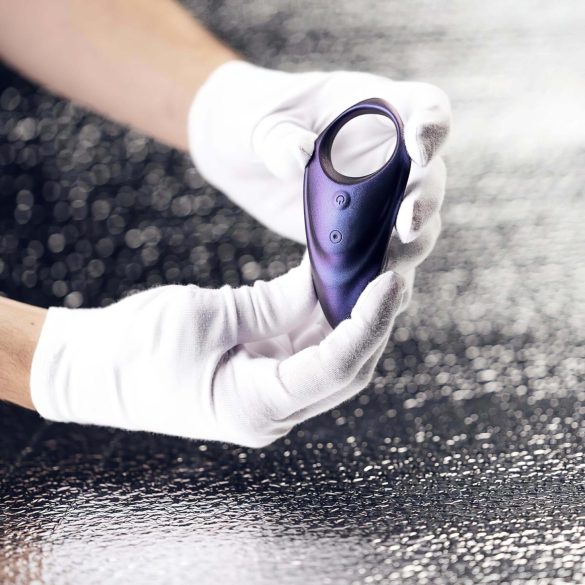 Hueman vibrējošs ūdensizturīgs erekcijas gredzens, violets