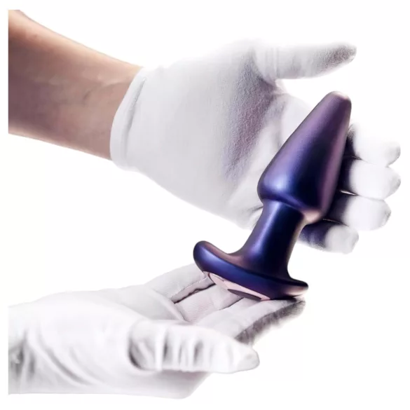 Hueman anālais vibrators ar rotējošām pērlītēm, violets