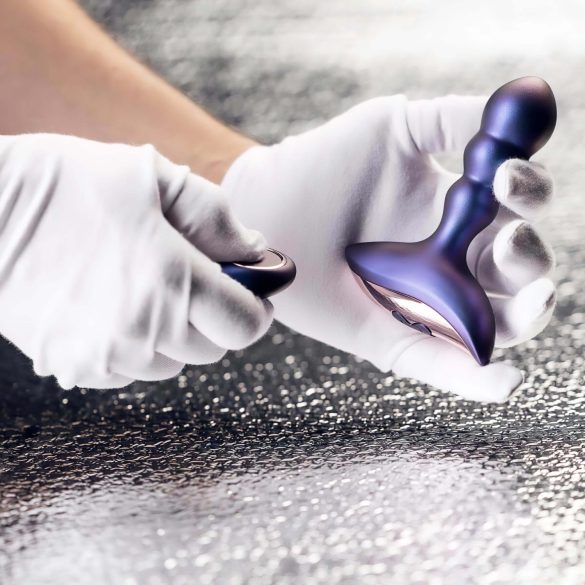 Hueman Interstellar - viļņots anālais vibrators (violets)