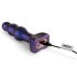 Hueman Kosmosa Iebrucējs - uzlādējams, ūdensizturīgs anālais vibrators (violets)