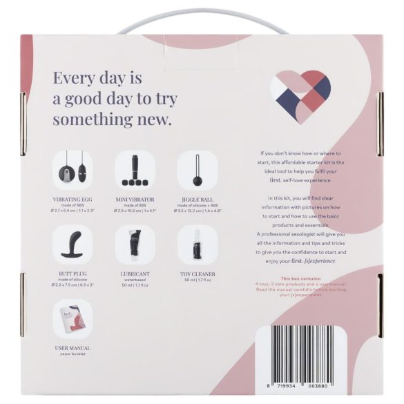 First. pašapmierināšanās iesācēju vibratora komplekts 6 gab.