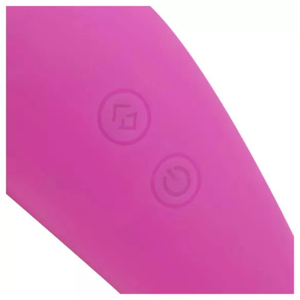 EasyToys Taptastic Vibe - uzlādējams, ūdensizturīgs klitora vibrators (rozā)