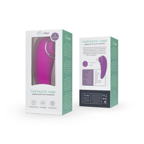 Easytoys klitora vibrators uzlādējams ūdensizturīgs rozā