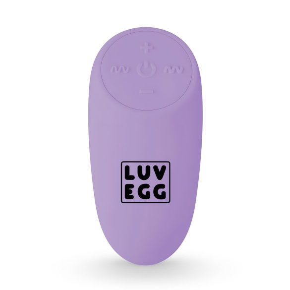 LUV EGG XL - vibrējošā olveida rotaļlieta ar tālvadību, uzlādējama, violeta