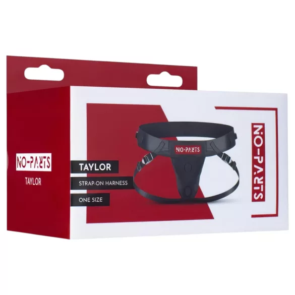 No-Parts Taylor - strap-on siksna dubultais O-gredzens S-L