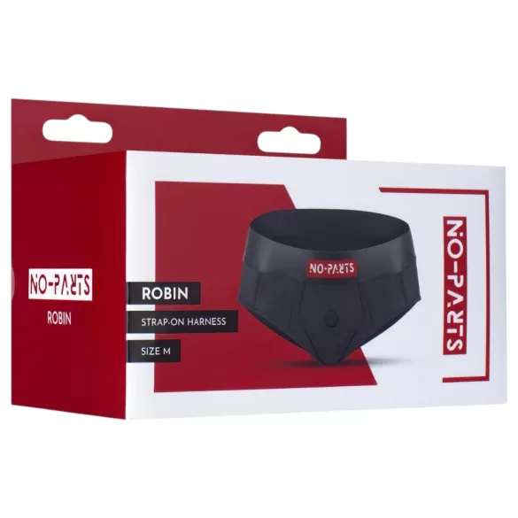 No-Parts Robin - strap-on apakšveļa melna L
