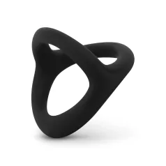   Easytoys Desire Ring - elastīgs dzimumlocekļa un sēklinieku gredzens melns