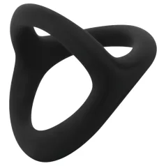   Easytoys Desire Ring - elastīgs dzimumlocekļa un sēklinieku gredzens melns