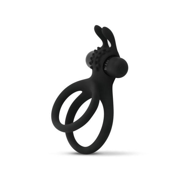 Easytoys Kopli Gredzens - vibrējošs erekcijas gredzens vīriešiem (melns)