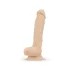 Real Fantasy Conrad - pievienojams vibrators ar piesūcekni 20 cm dabīgs