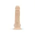 Real Fantasy Conrad - pievienojams vibrators ar piesūcekni 20 cm dabīgs