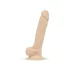 Real Fantasy Conrad - pievienojams vibrators ar piesūcekni 20 cm dabīgs