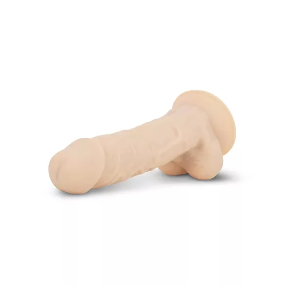 Real Fantasy Conrad - pievienojams vibrators ar piesūcekni 20 cm dabīgs