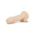 Real Fantasy Conrad - pievienojams vibrators ar piesūcekni 20 cm dabīgs