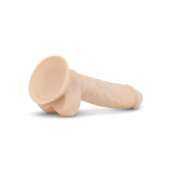 Real Fantasy Conrad - pievienojams vibrators ar piesūcekni 20 cm dabīgs