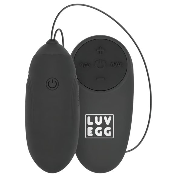 LUV EGG - bezvadu vibrējošā olīte ar akumulatoru melna
