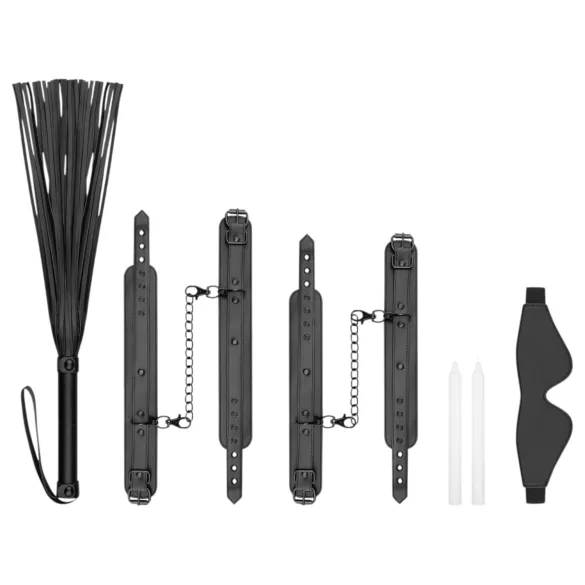 Bedroom Fantasies - BDSM komplekts 5 daļas melns
