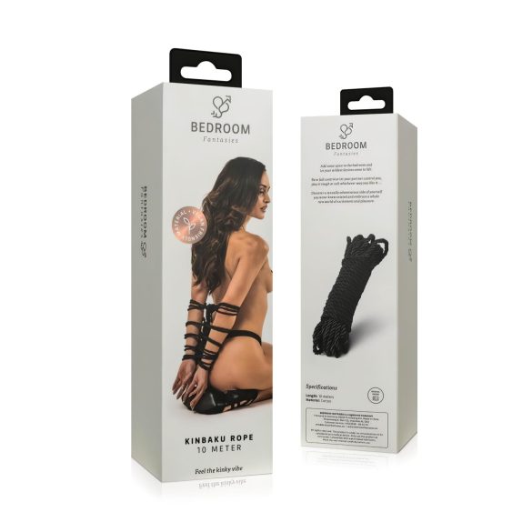 Bedroom Fantasies - shibari virve 10 m melna