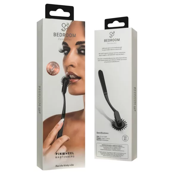 Bedroom Fantasies - alumīnija rullīša stimulators melns