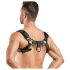Bedroom Fantasies Bruno - ķermeņa siksna augšdaļa (melna) - S-XL