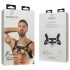 Bedroom Fantasies Bruno - ķermeņa siksna augšdaļa (melna) - S-XL