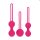 Easytoys LoveBalls - geišas bumbiņu komplekts - 3 gabali (rozā)