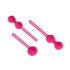 Easytoys LoveBalls - geišas bumbiņu komplekts - 3 gabali (rozā)
