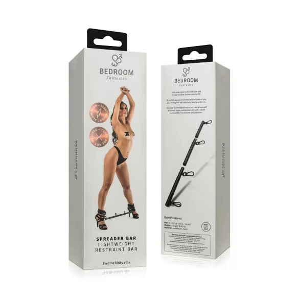 Bedroom Fantasies - regulējams izkliedēšanas stienis melns