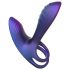 Hueman Infinity Ignite - vibrācijas gredzens dzimumloceklim un sēkliņām (violets)