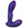 Hueman Galaxy - pulzējošs anālais vibrators (violets)