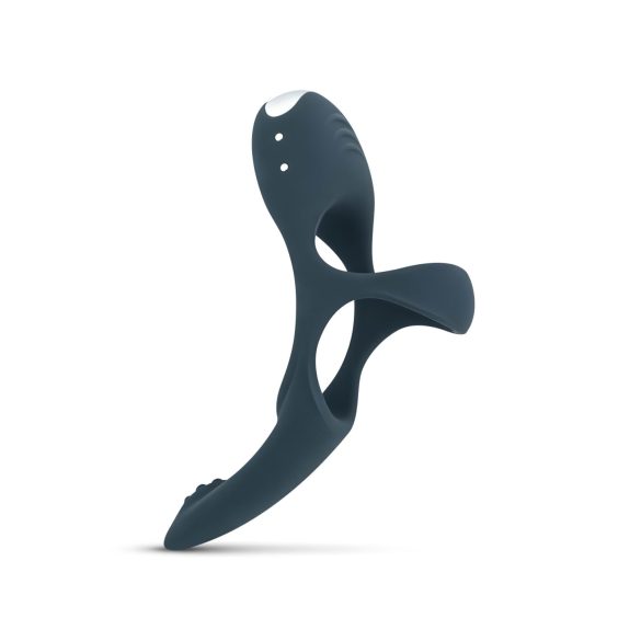 Boners - vīriešu erekcijas gredzens ar klitora stimulatoru