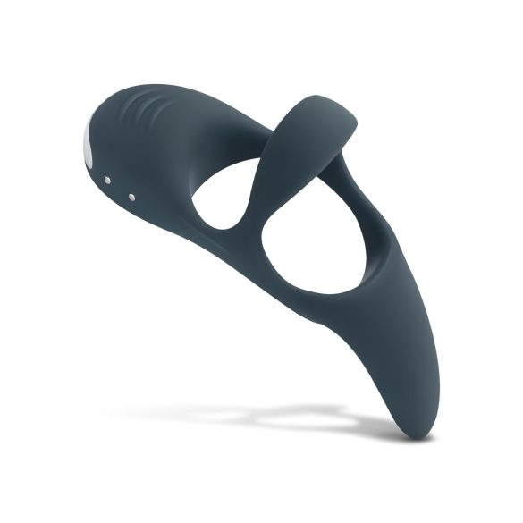 Boners - vīriešu erekcijas gredzens ar klitora stimulatoru