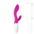 Easytoys Lily 2.0 - uzlādējams vibrators ar klitora stimulatoru rozā