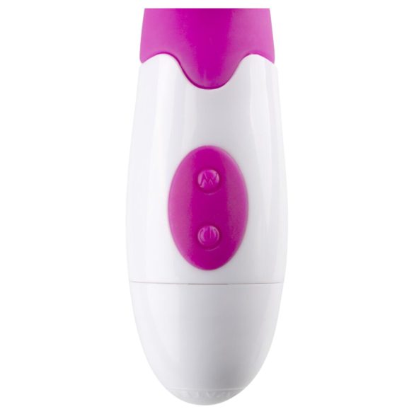 Easytoys Lily 2.0 - uzlādējams vibrators ar klitora stimulatoru rozā