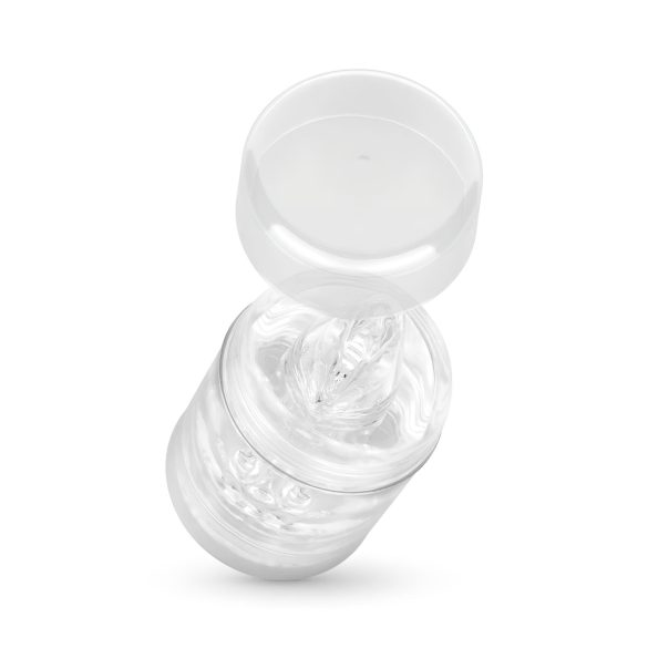 FPPR. - divpusējs masturbators ar maksts un mutes atveri caurspīdīgs