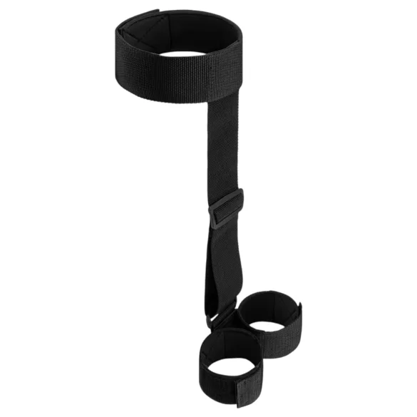 Bedroom Fantasies - mīksta kaklasiksna un aproces melnā krāsā