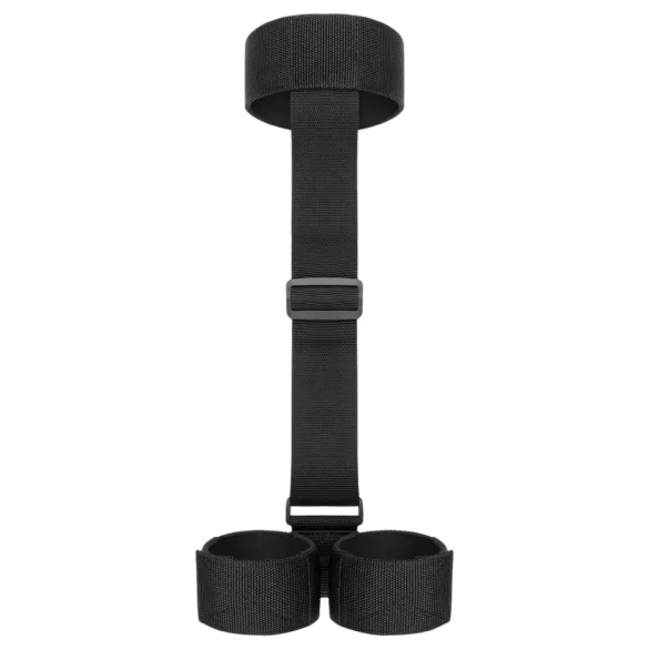 Bedroom Fantasies - mīksta kaklasiksna un aproces melnā krāsā