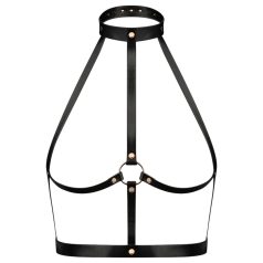 Rosy Gold - ķermeņa hāness melns/rozā zelts