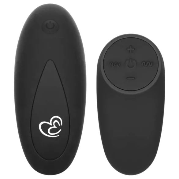 Easytoys anālais vibrators ar tālvadību melns