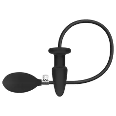 EasyToys - piepūšamais anālais plugis melns