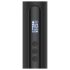 BLAQ - liels digitālais masāžas vibrators (melns)