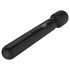 BLAQ - liels digitālais masāžas vibrators (melns)