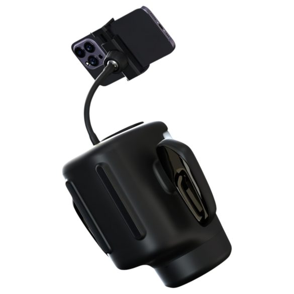 Blowcast WingXP - automātisks geimeru masturbators (melns)