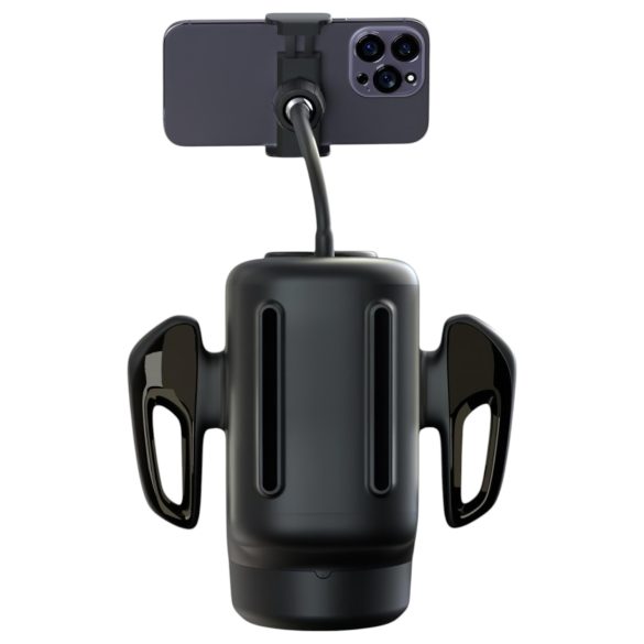 Blowcast WingXP - automātisks geimeru masturbators (melns)