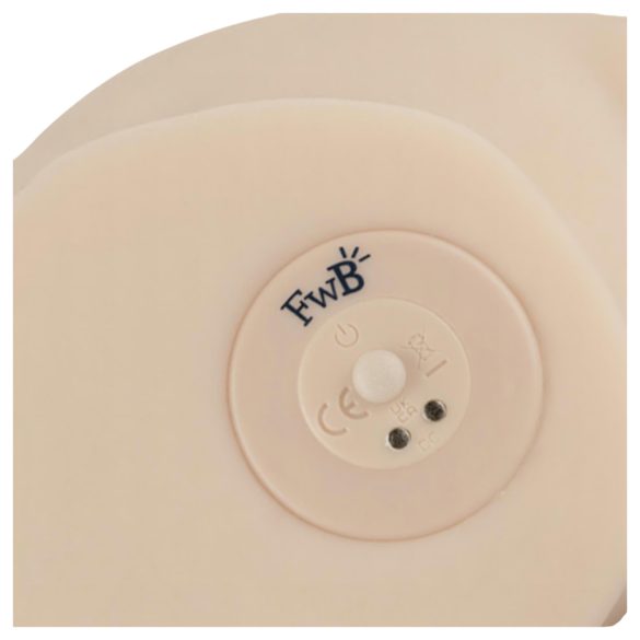 FWB - vīriešu masturbators ar vibrāciju, realistisks torss, dabiska krāsa