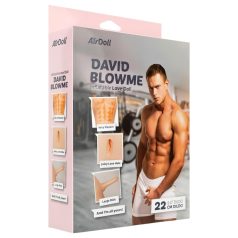   AirDoll David Blowme - piepūšams gumijas vīrietis dabīgā krāsā