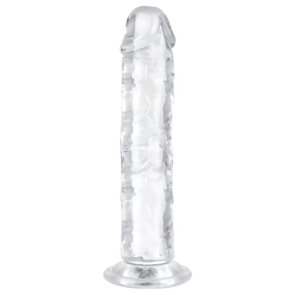 EasyToys - želejas dildo 16 cm caurspīdīgs