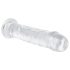 EasyToys - želejas dildo 18cm caurspīdīgs